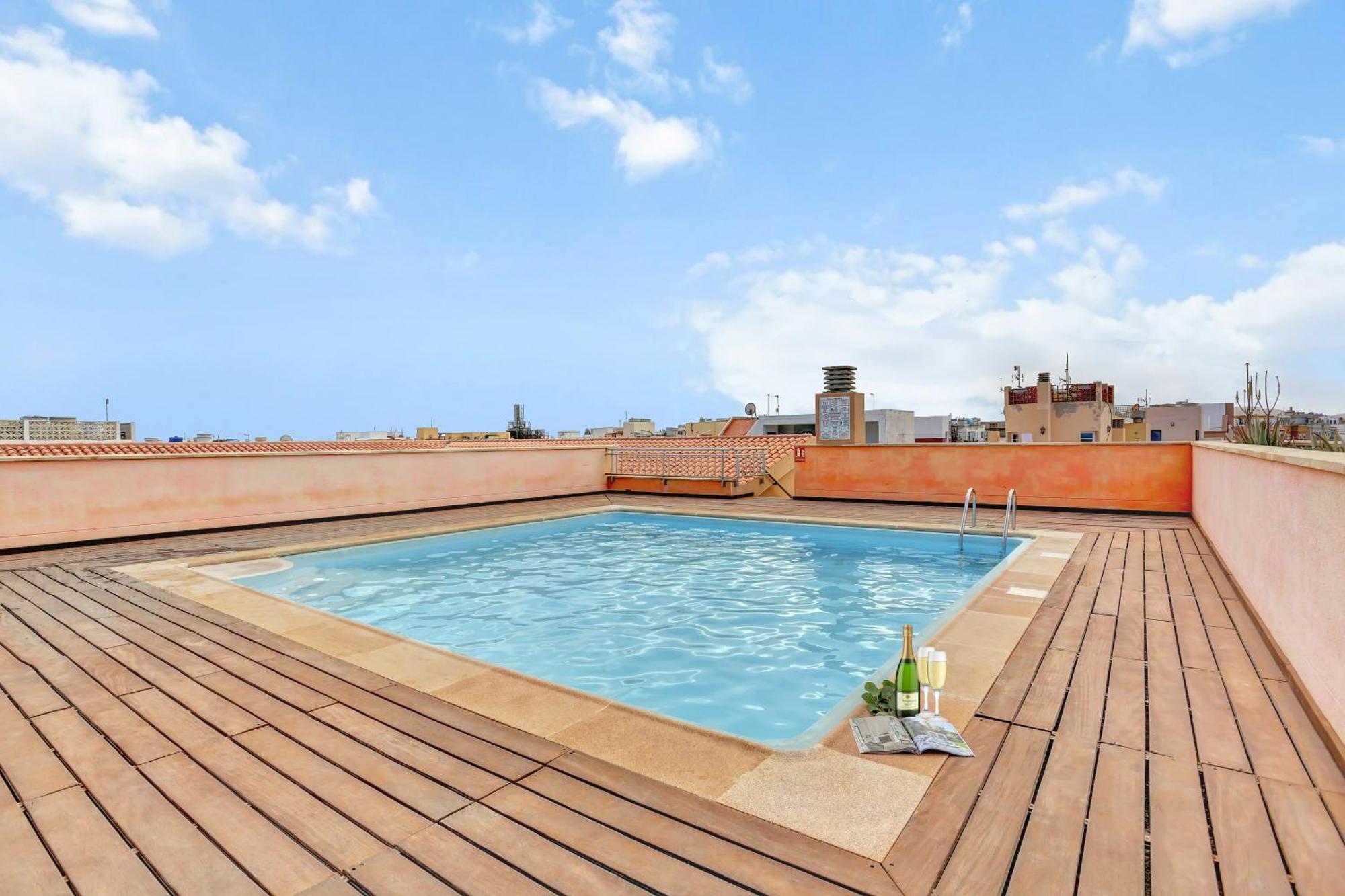 Ancla Pool On Roof Top Daire *